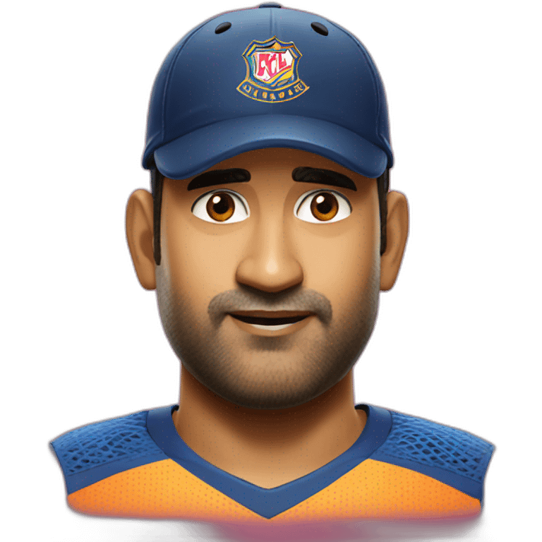 CSK Ms dhoni emoji