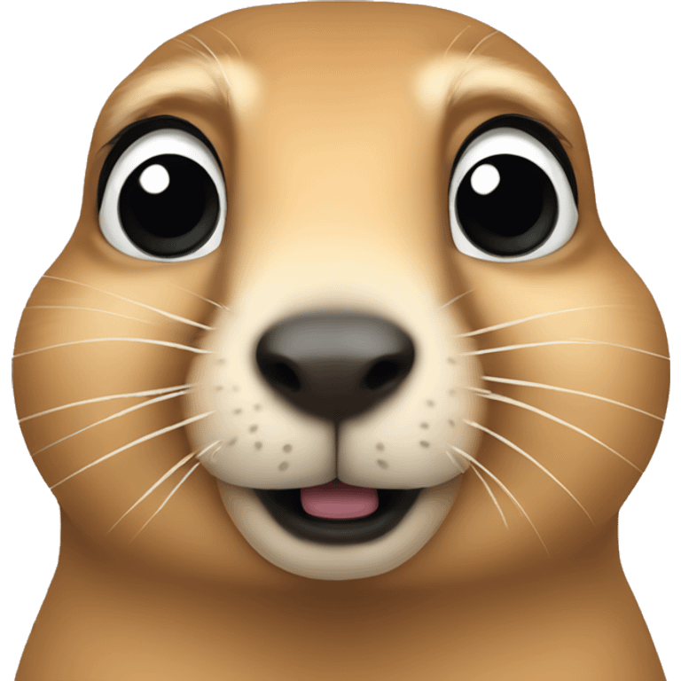 prairie dog face emoji