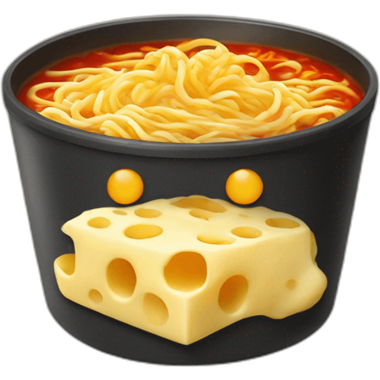 samyang cheese buldak ramen emoji