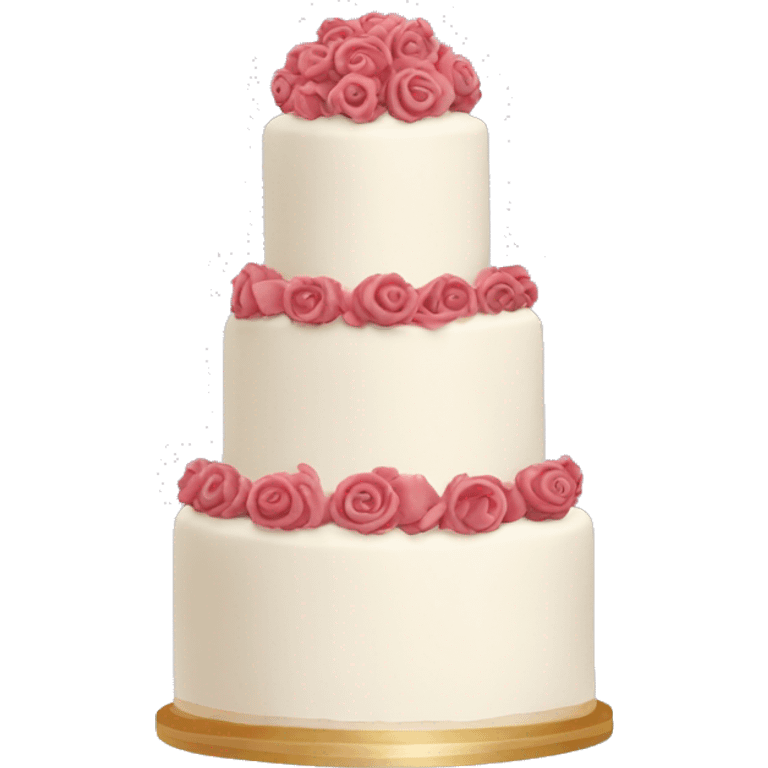 Wedding cake emoji