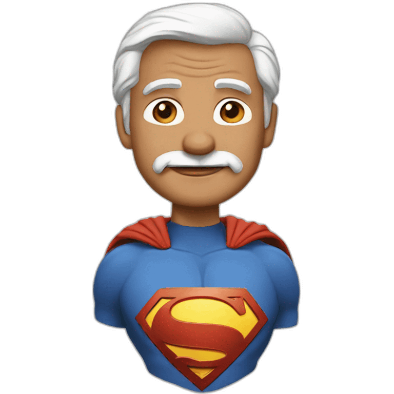 Modi super man emoji