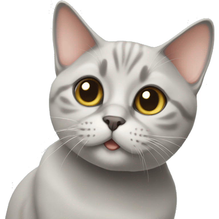 British short hair cat emoji