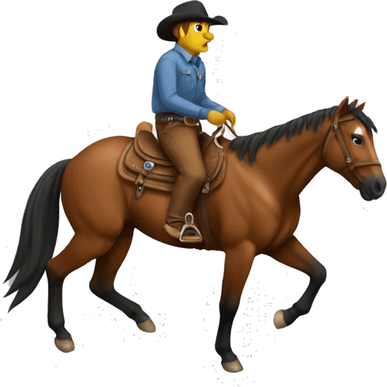 bronc horse emoji