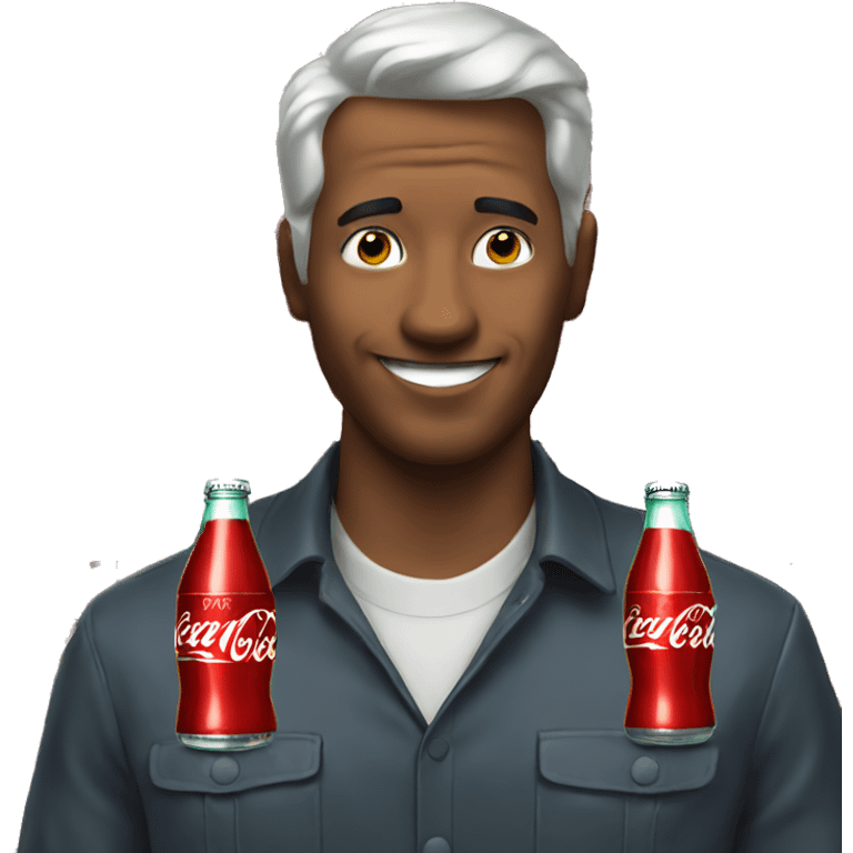 Coca Cola man emoji