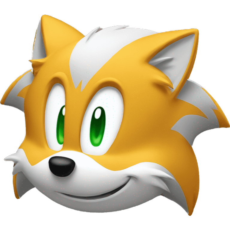 tails head, sonic emoji