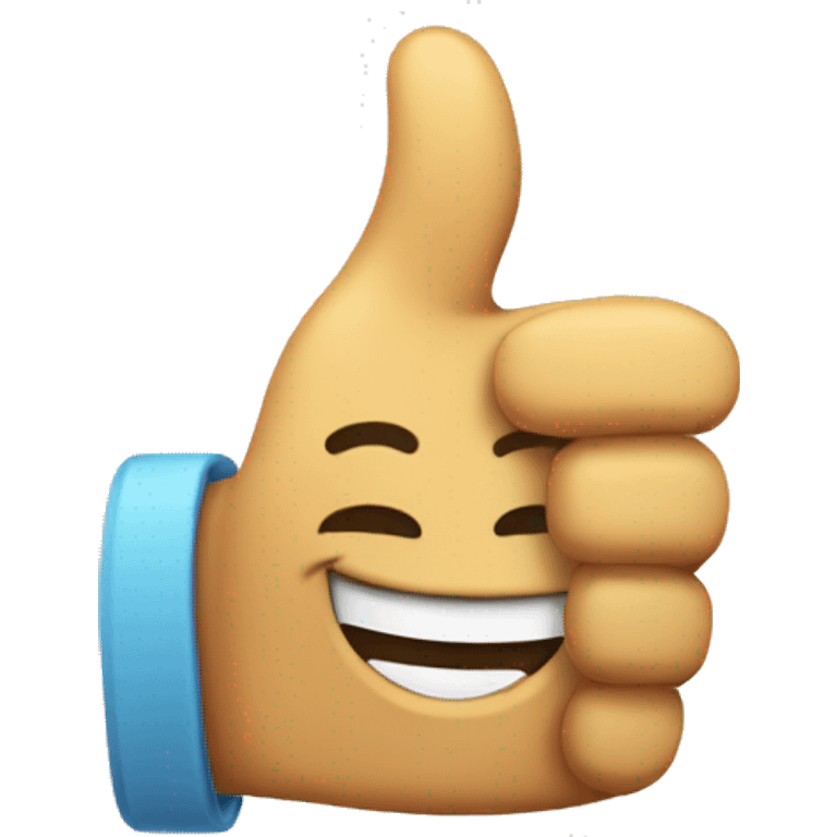 happy emoji thumbs up emoji