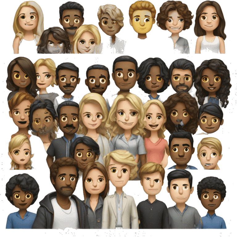 group of people TEN emoji