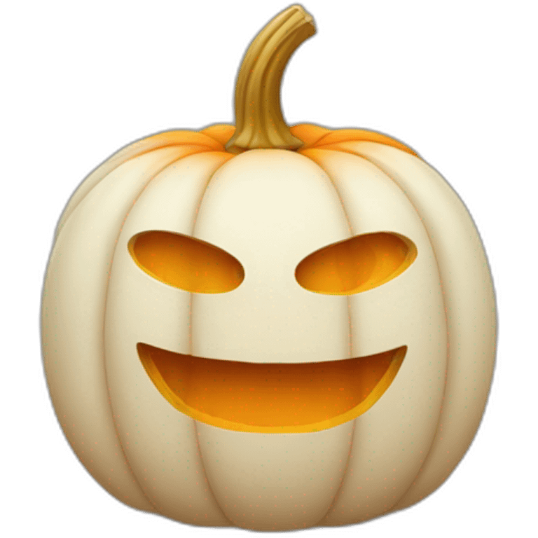 uncarved pumpkin emoji