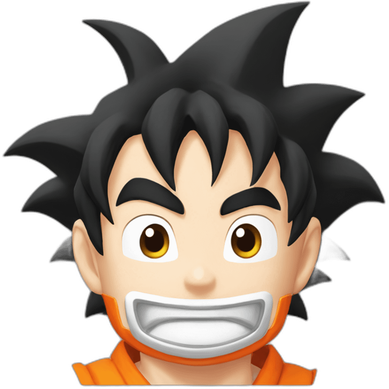 Son Goku and végéta emoji