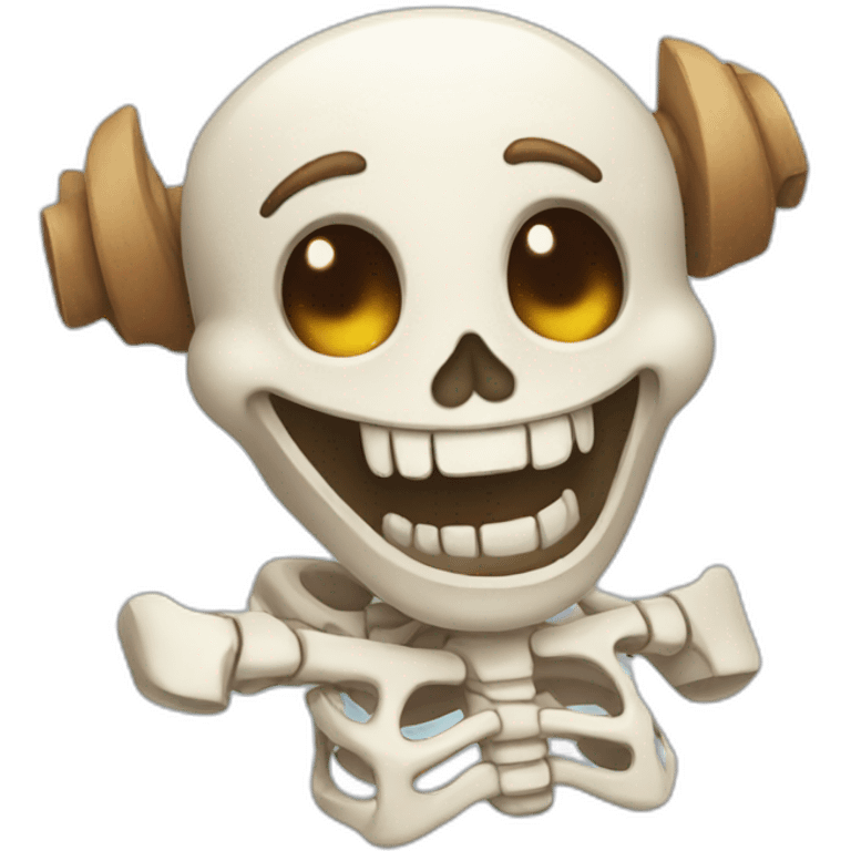 happy bones emoji