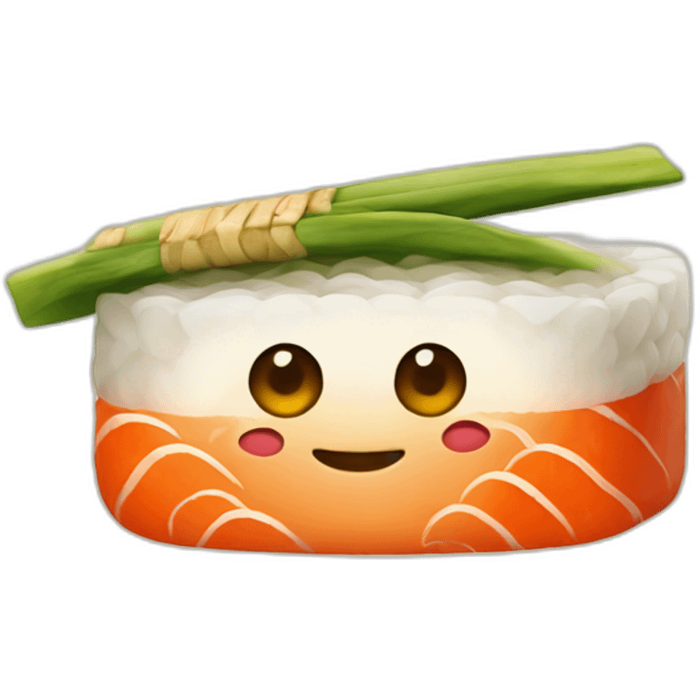 happy sushi emoji