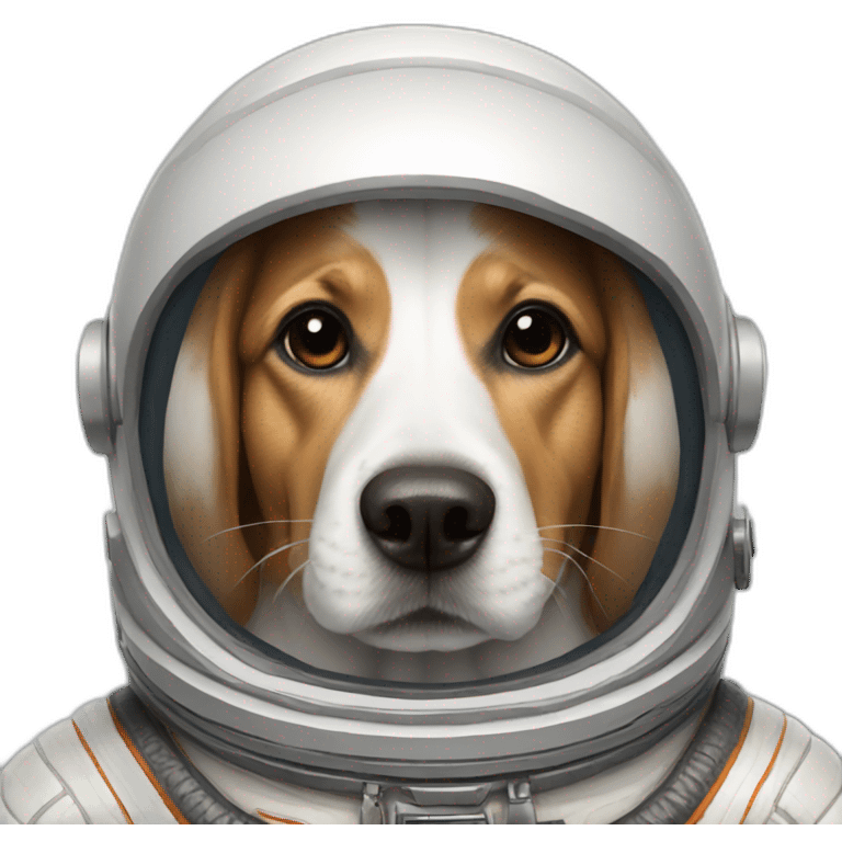 astronaut dog emoji