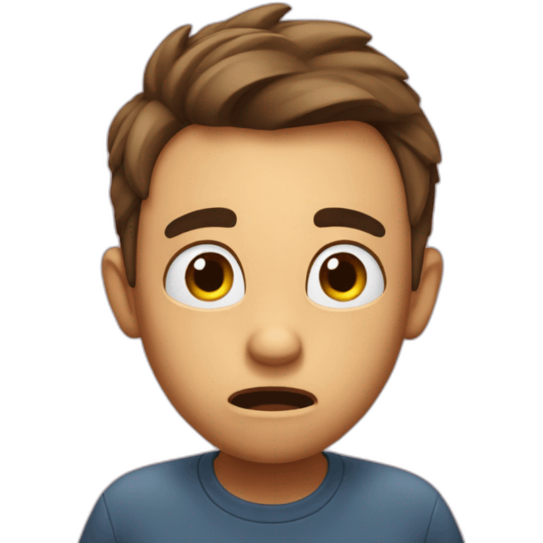 Scared imoji  emoji