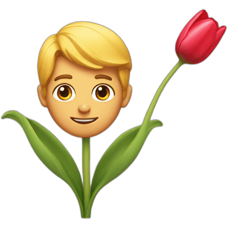 tulip boy emoji