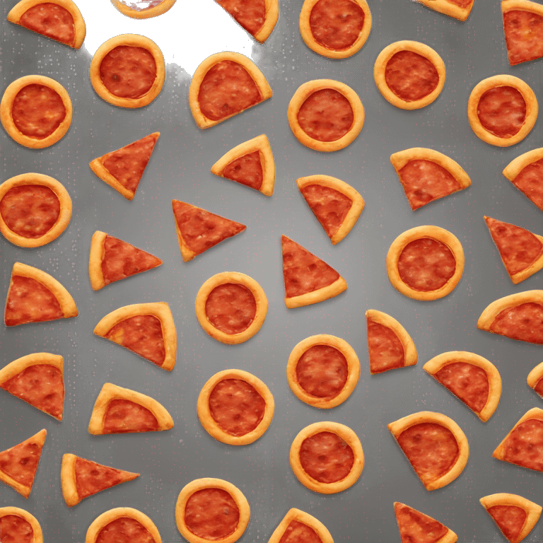 Pepperoni pizza for robot  emoji