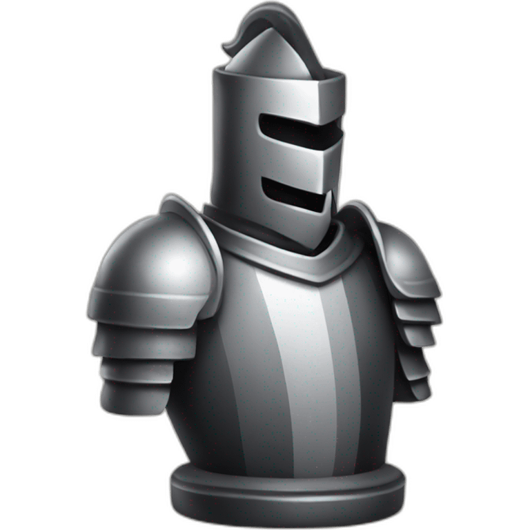 Chess knight emoji