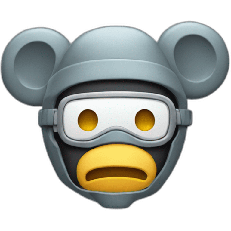 Bender with mickey ears emoji