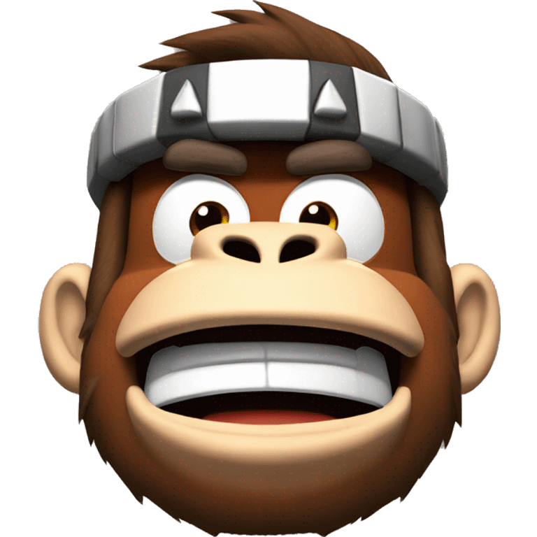 Donkey Kong head  emoji