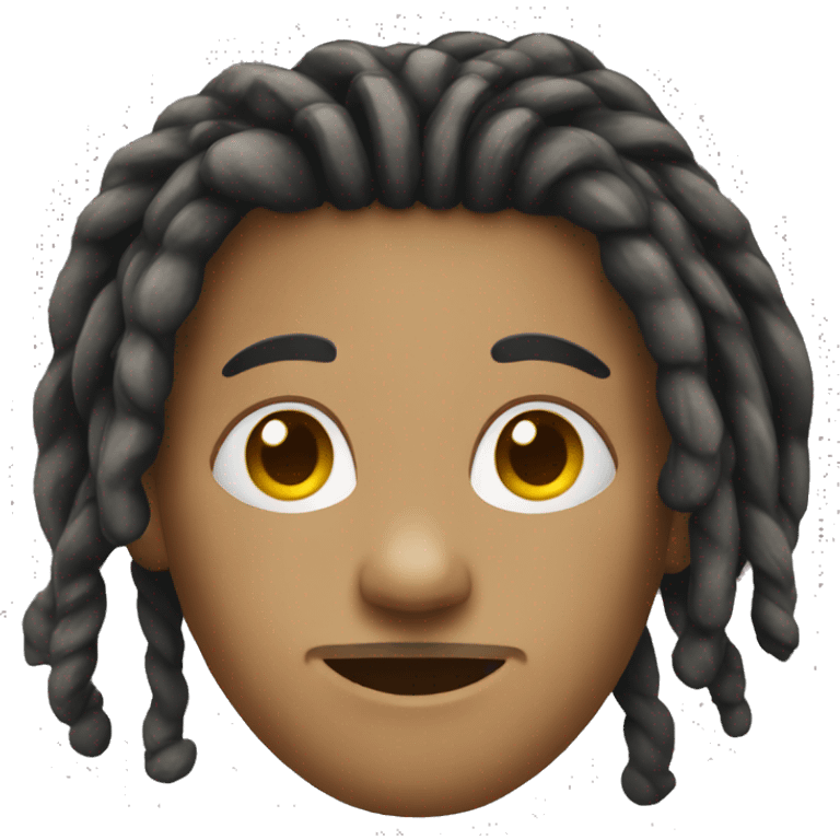 Person with dreadlocks emoji