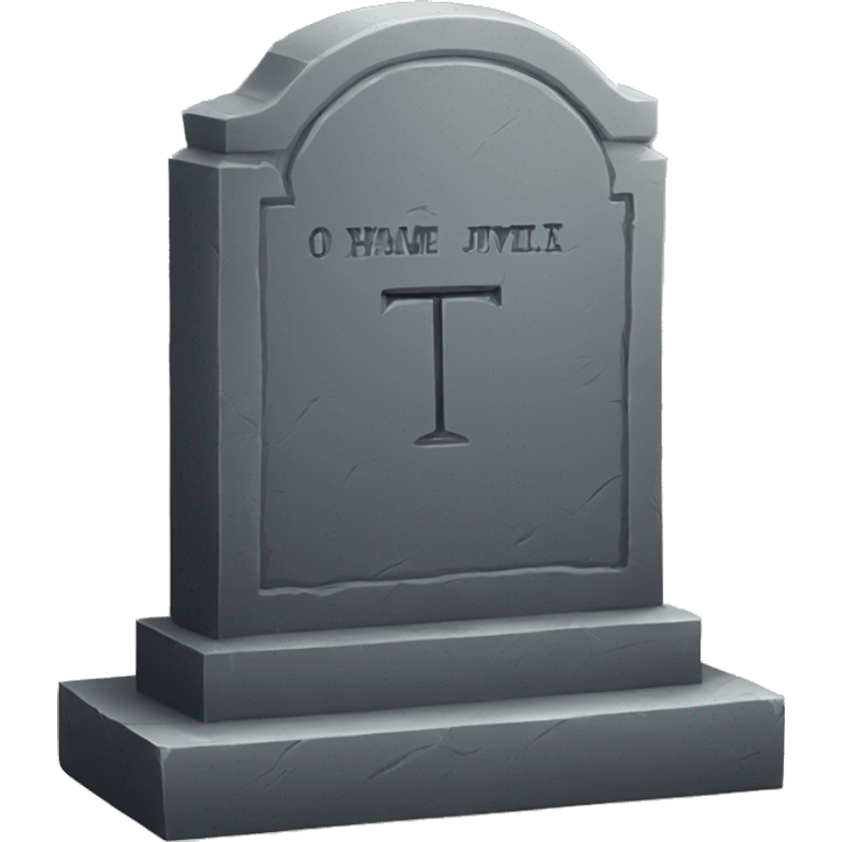 tombstone emoji