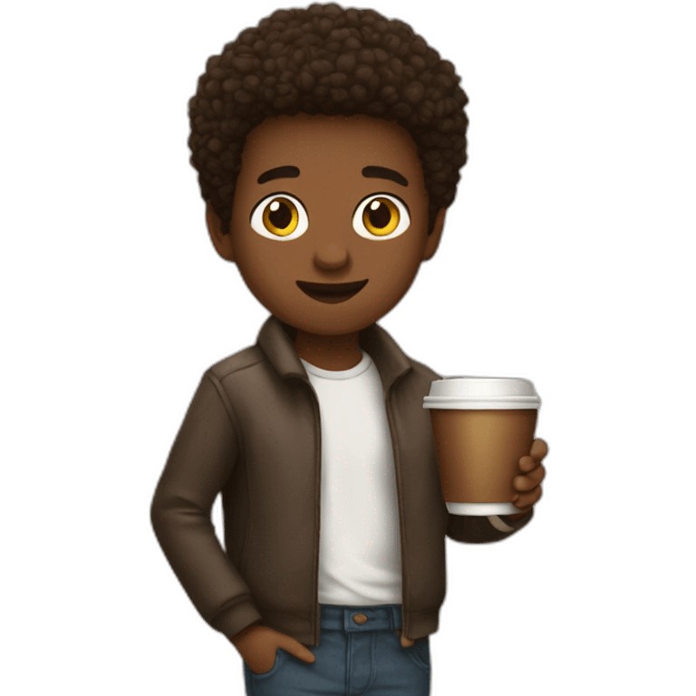 boy-with-a-cup-of-coffee emoji