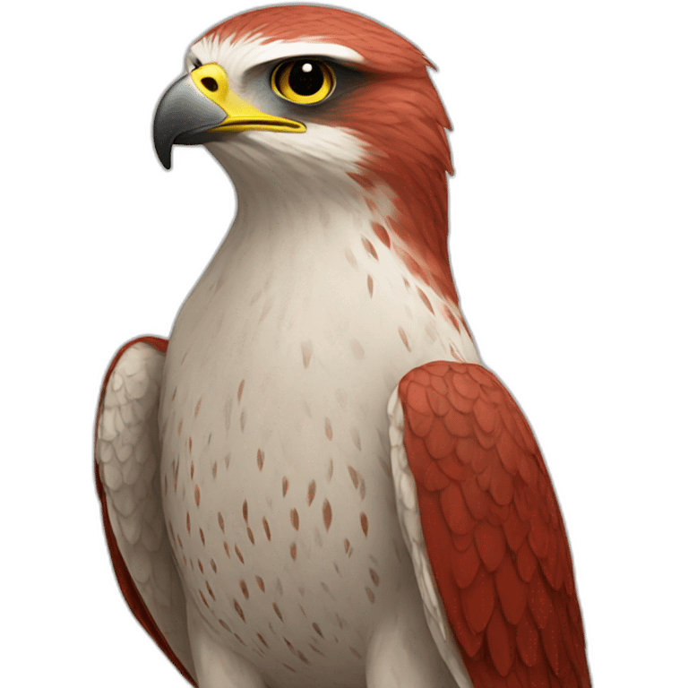 red falcon emoji