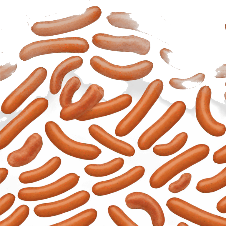 growing sausages emoji