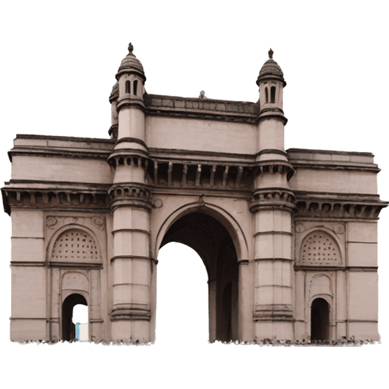 Gateway of india in Paris emoji