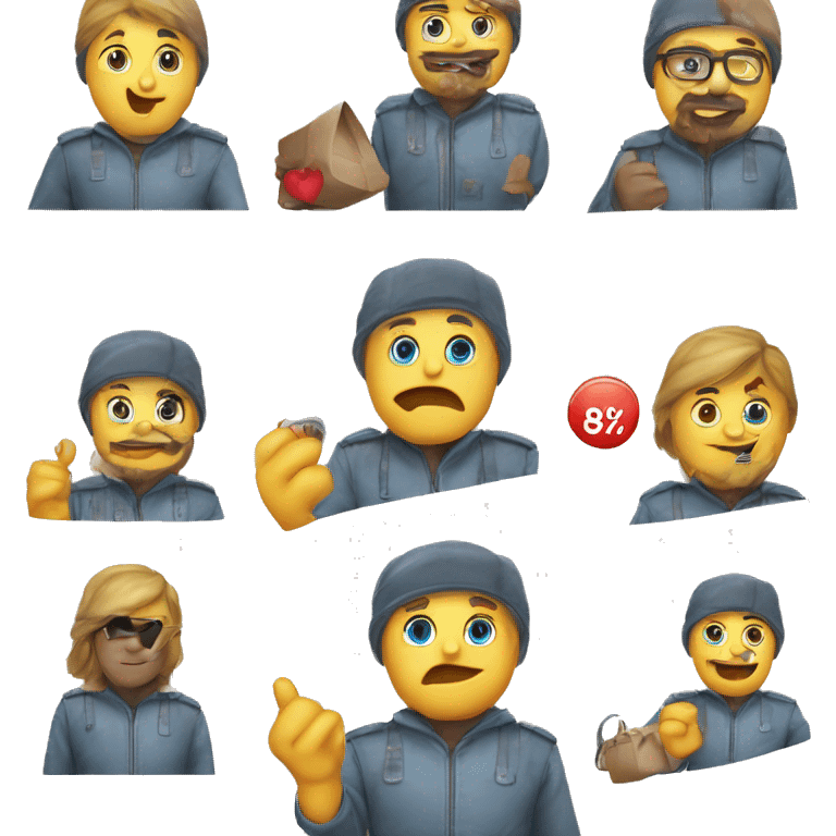 Ein Verkaufsschild mit 80% Rabatt  emoji