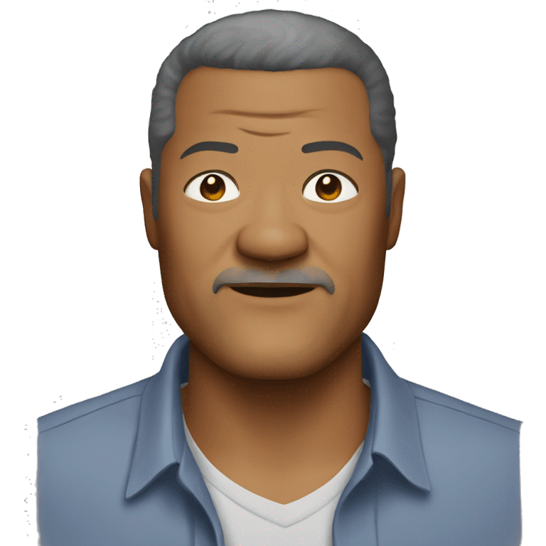 laurence-fishburne wearing shirt emoji