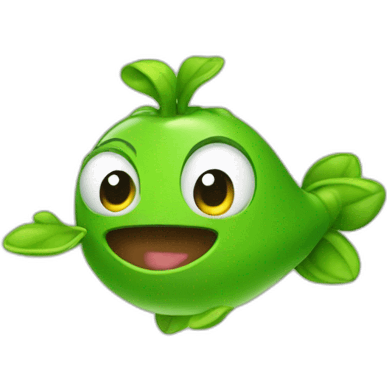 Peashooter emoji