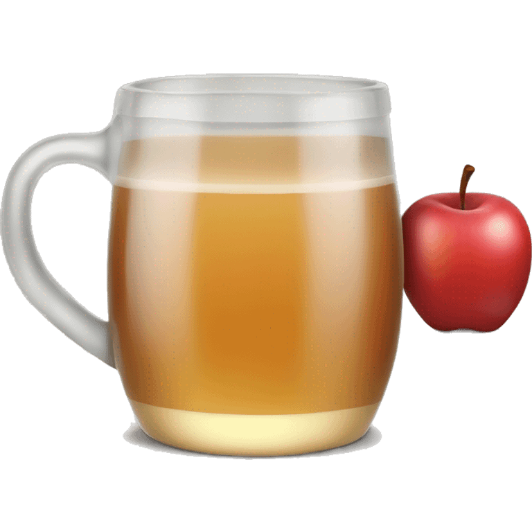 Apple cider emoji