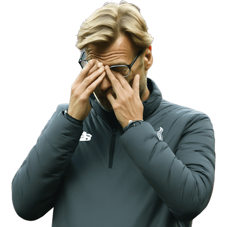 Klopp facepalm emoji