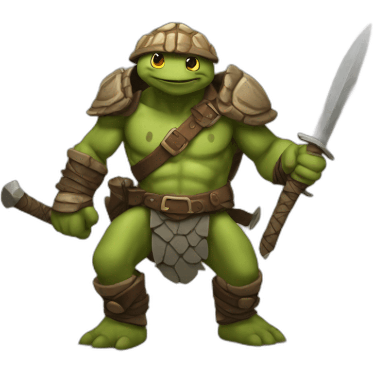 tortle barbarian emoji