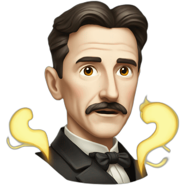 Nicolas tesla electricity emoji