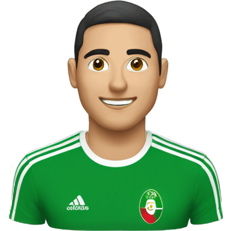 supporter de l ' algerie emoji