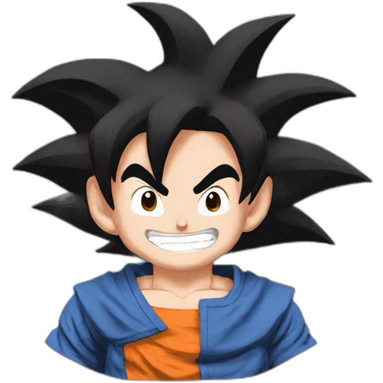 Goku feliz emoji