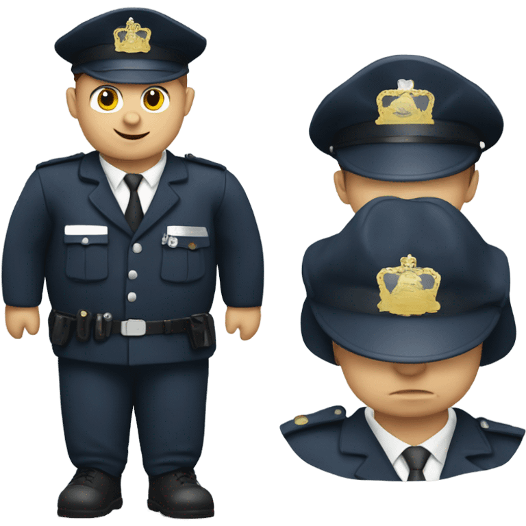 British policeman emoji