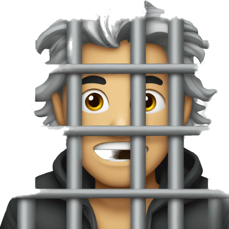 thief behind bars emoji