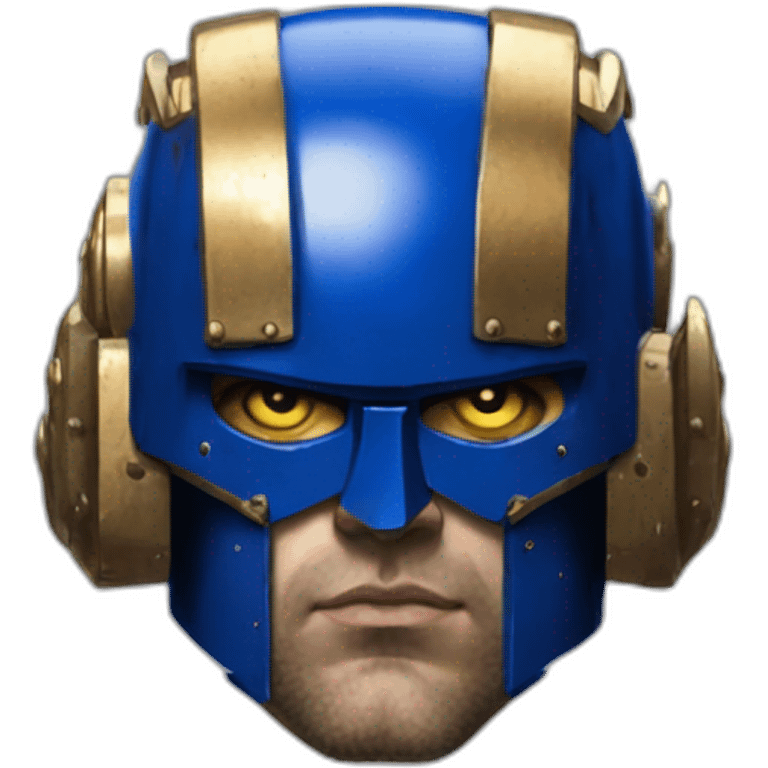 warhammer 40k ultramarines head emoji