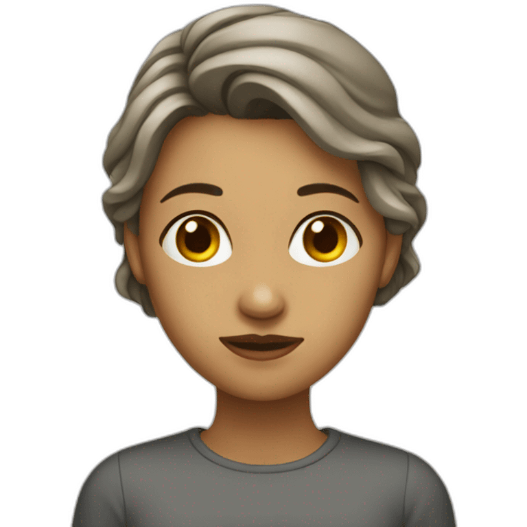 An ISTP FEMALE emoji