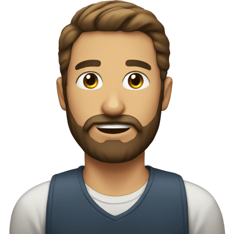 Man with beard  emoji