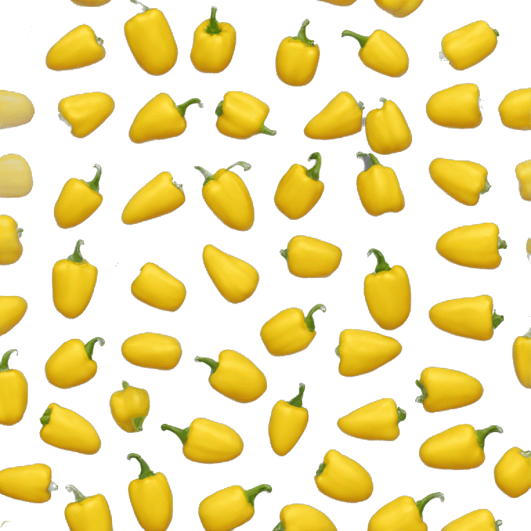 Yellow pepper emoji