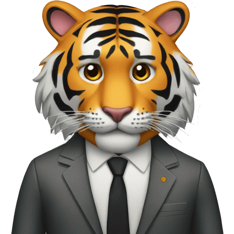 Tiger suit emoji