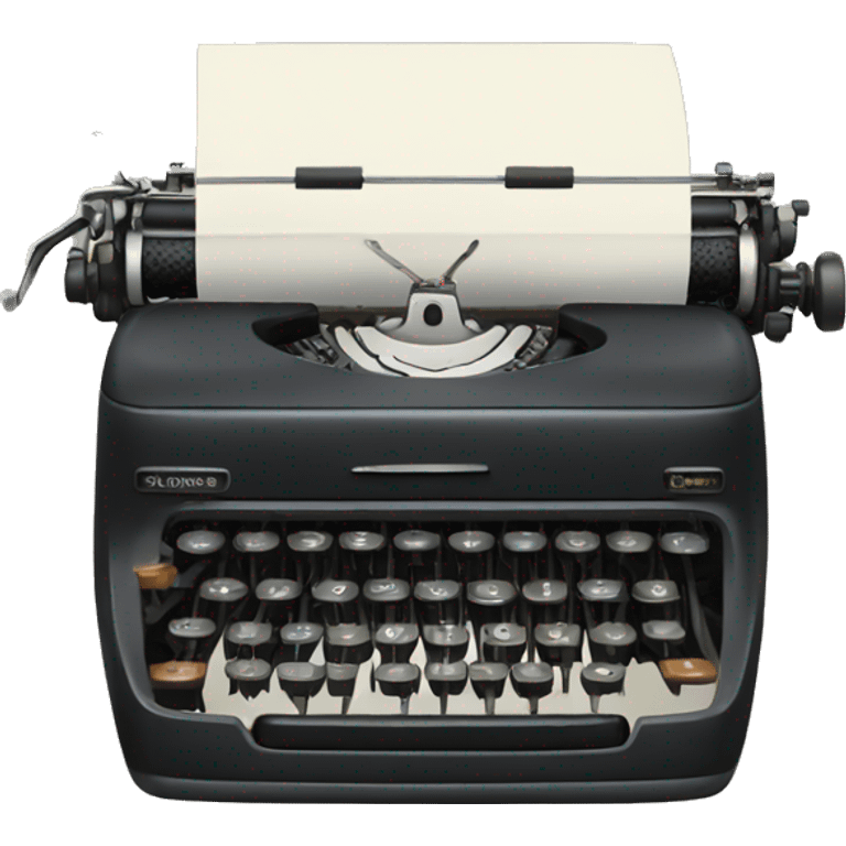 typewriter emoji