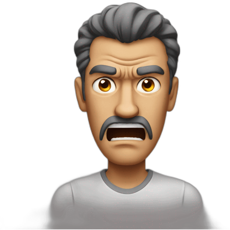 angry dad emoji