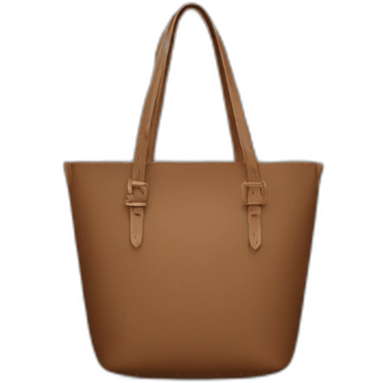 Bag colour brown emoji