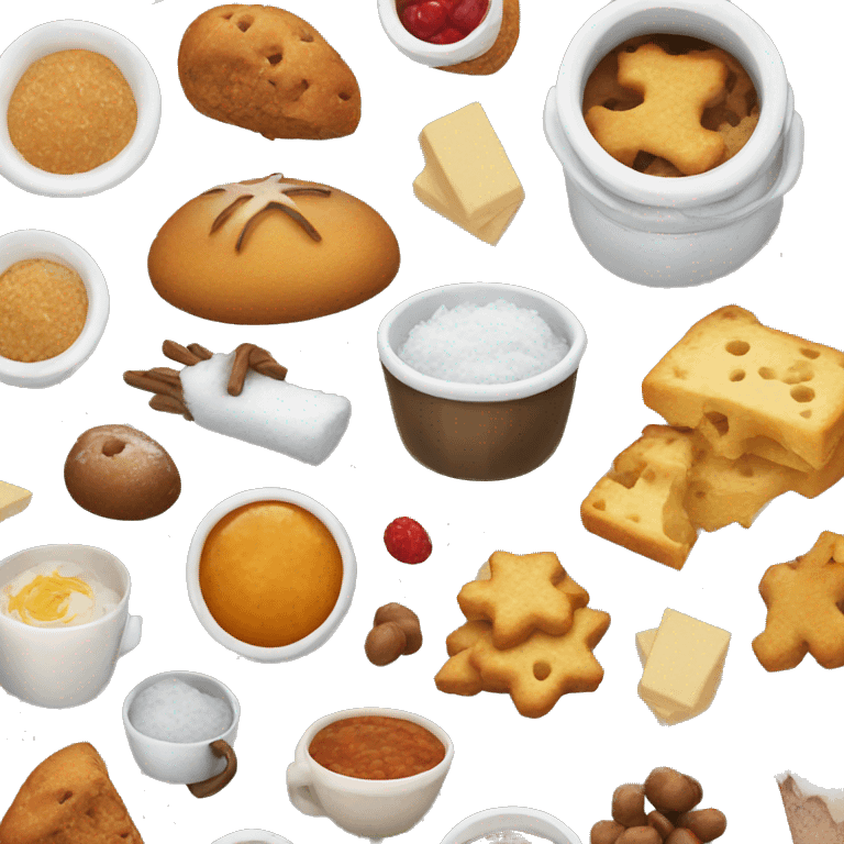 Winter food emoji