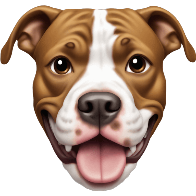 Pitbull avec des grillz  emoji