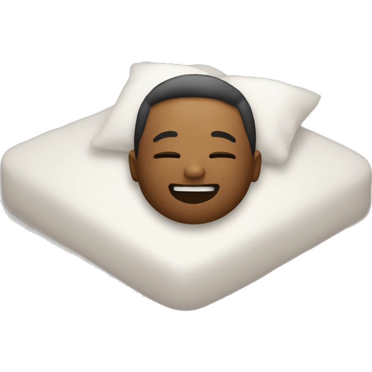 Happy sleep emoji